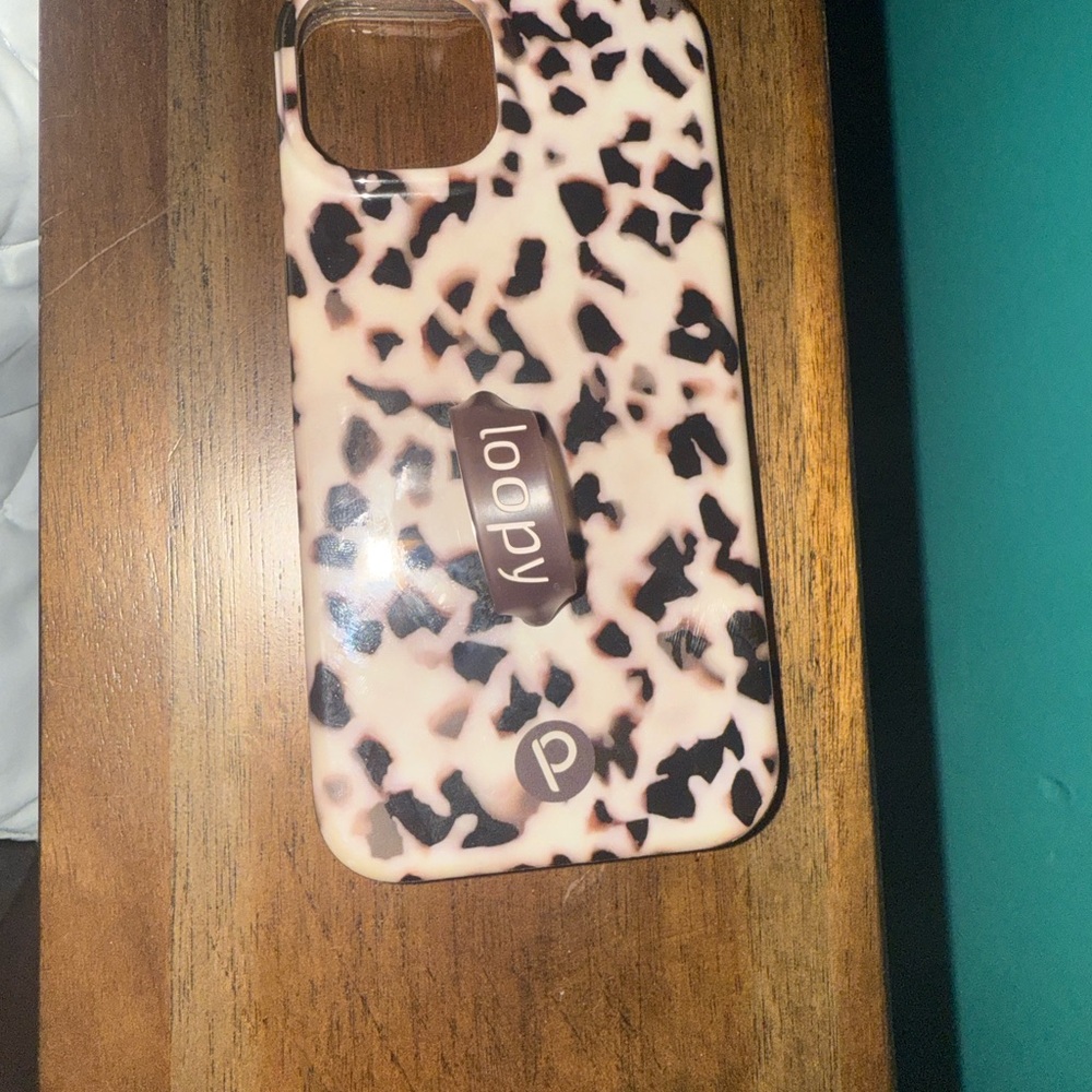 Loopy Case Blonde Tortoise pattern, Protective Phone Case